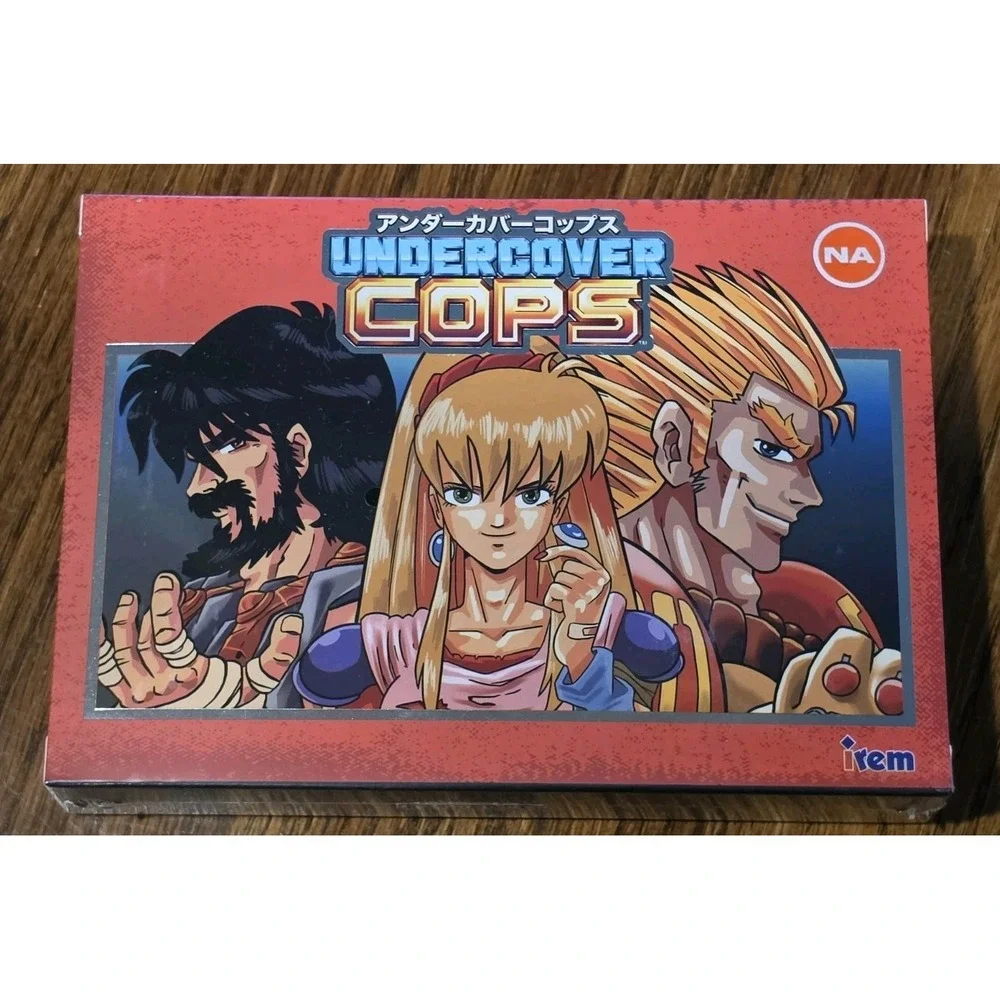 *New Sealed* UNDERCOVER COPS Super Nintendo SNES Official RETRO-BIT Version